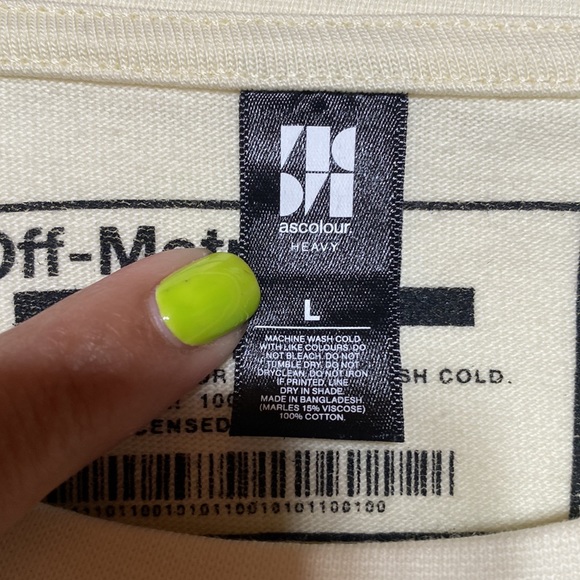 NWOT OFF- Metrc TM Heavy T (ETA 2/20) in Fresh Pressed Butter Color - Picture 6 of 13